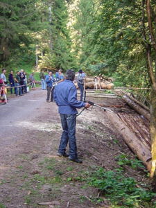 Eröffnung der Schauriese 2009 - Letzte Vorbereitung für das Riesen