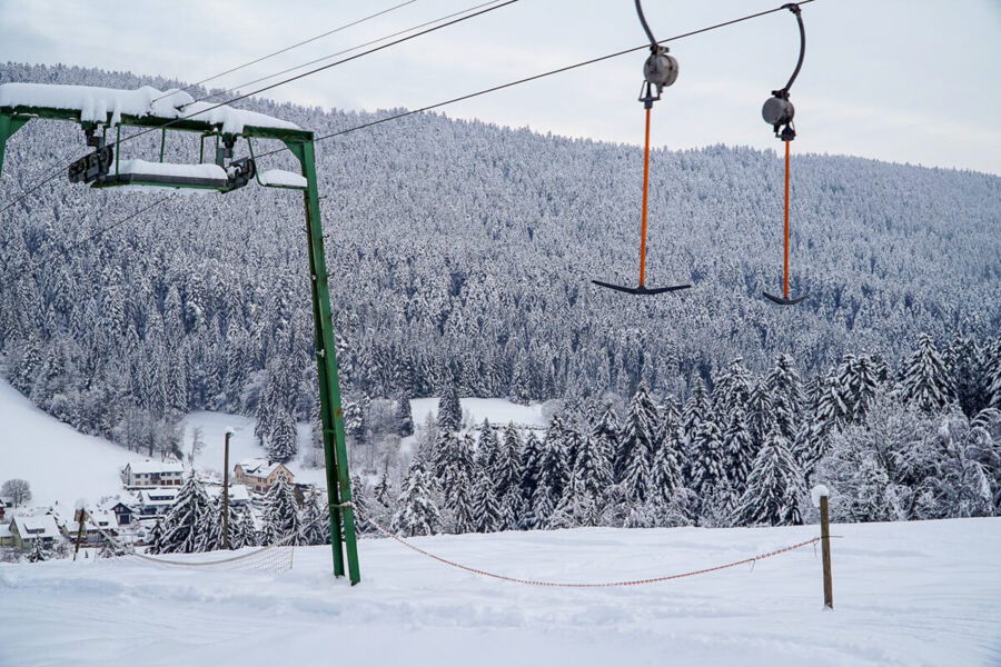 Alpirsbach (Reinerzau) - Schlepplift am Reinerzauer Skihang